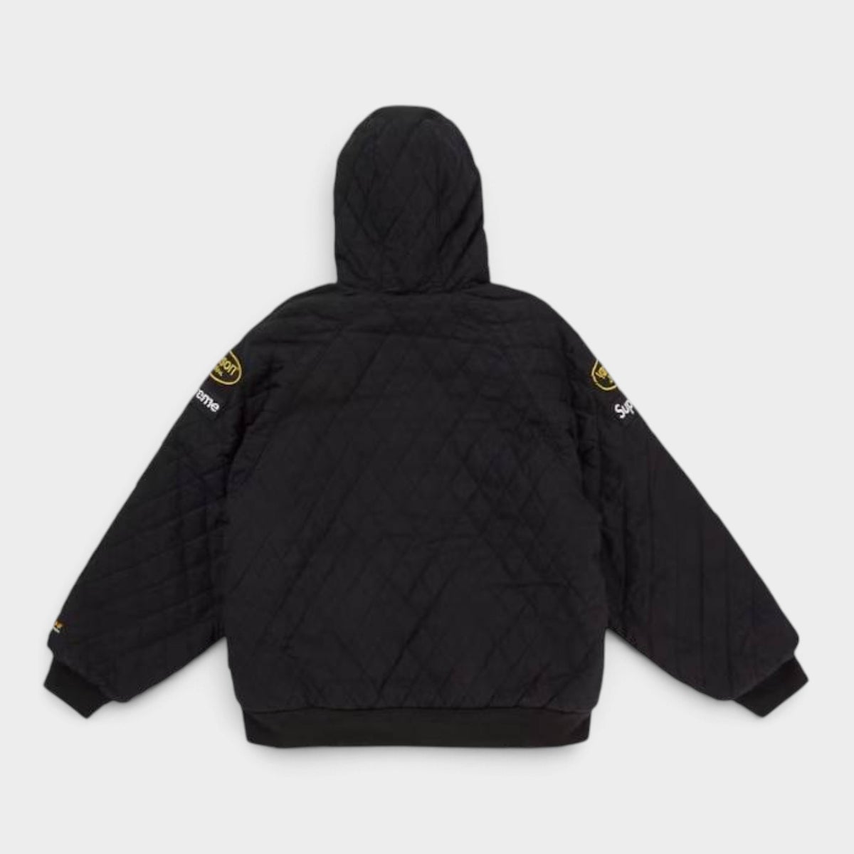 Supreme シュプリーム 2026AW Vanson Leathers Reversible Quilted Hooded Jacket バンソンレザーズ リバーシブル キルテッド フーデッドジャケット　ブラック