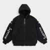 Supreme シュプリーム 2026AW Vanson Leathers Reversible Quilted Hooded Jacket バンソンレザーズ リバーシブル キルテッド フーデッドジャケット　ブラック