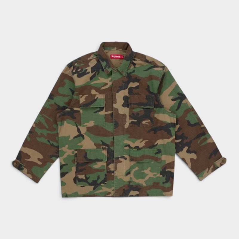 Supreme シュプリーム 2026AW Ripstop BDU Shirt Jacket リップストップ BDU シャツジャケット ウッドランドカモ