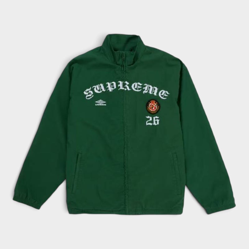 Supreme シュプリーム 2026AW Umbro Cotton Ripstop Track Jacket　アンブロ コットン リップストップ トラックジャケット　グリーン