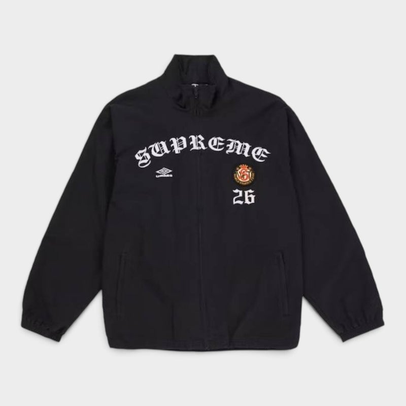 Supreme シュプリーム 2026AW Umbro Cotton Ripstop Track Jacket　アンブロ コットン リップストップ トラックジャケット　ブラック