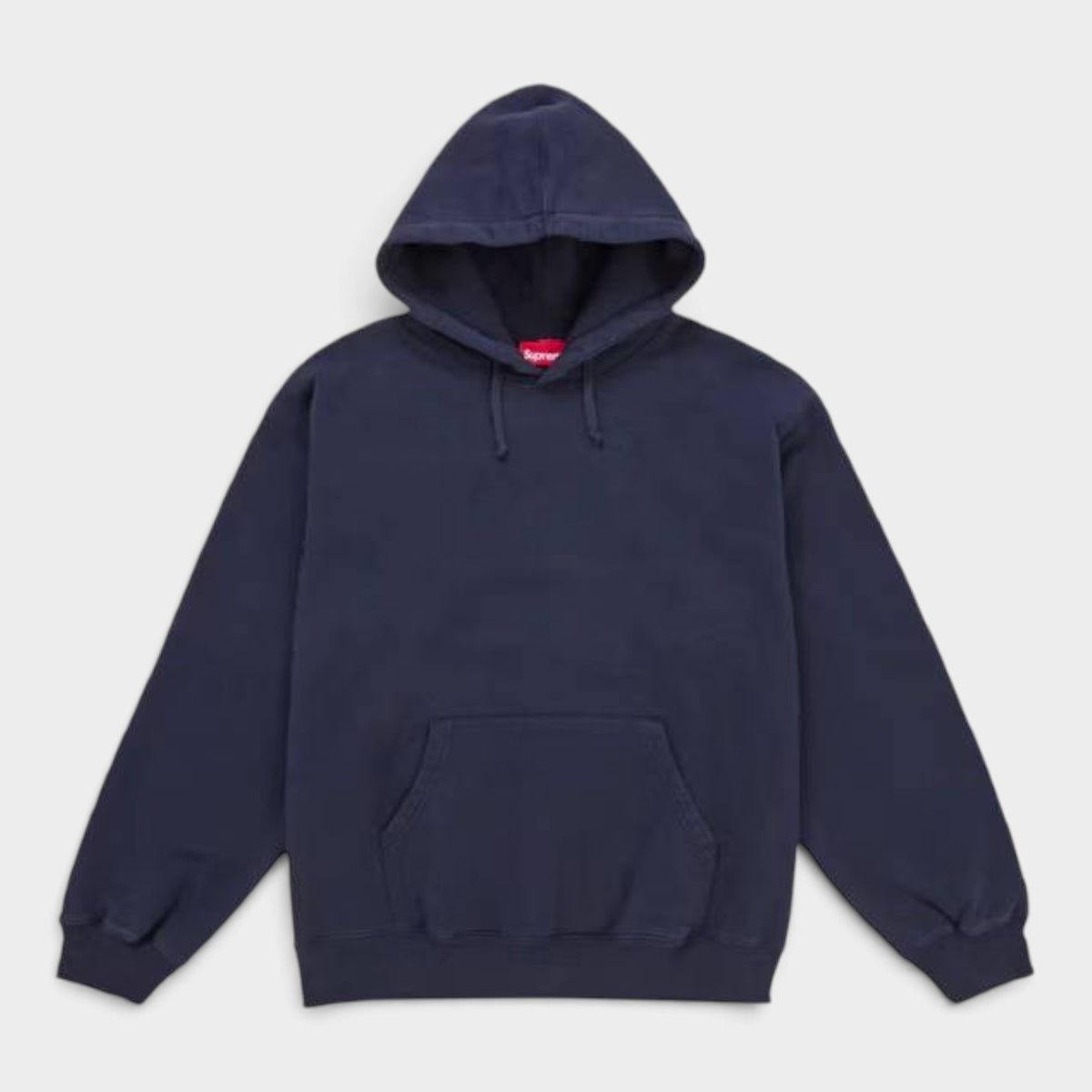 Supreme シュプリーム 2026AW Mirrored Applique Hooded Sweatshirt ミラード アップリケ フーデッドスウェットパーカー ネイビー