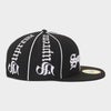 Supreme シュプリーム 2026AW Piping Script New Era Cap パイピング スクリプト ニューエラキャップ　ブラック