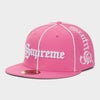 Supreme シュプリーム 2026AW Piping Script New Era Cap パイピング スクリプト ニューエラキャップ　ピンク