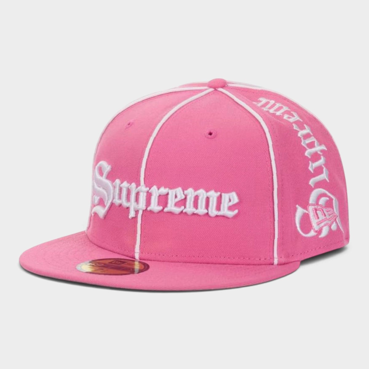Supreme シュプリーム 2026AW Piping Script New Era Cap パイピング スクリプト ニューエラキャップ　ピンク