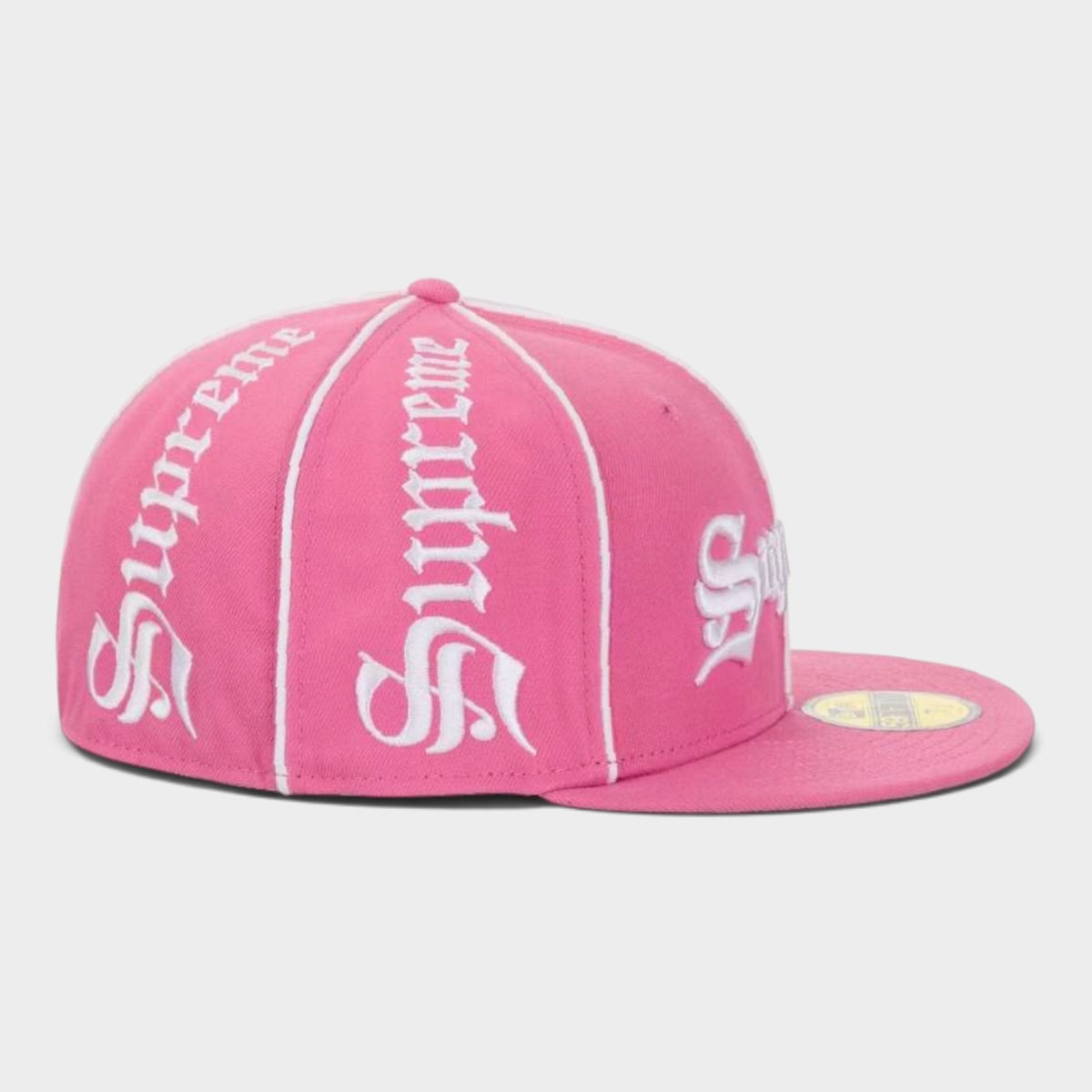 Supreme シュプリーム 2026AW Piping Script New Era Cap パイピング スクリプト ニューエラキャップ　ピンク