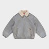  Supreme シュプリーム 2026AW Faux Shearling Lined Bomber Jacket フェイクシアリング ラインド ボンバージャケット ウォッシュドグレー