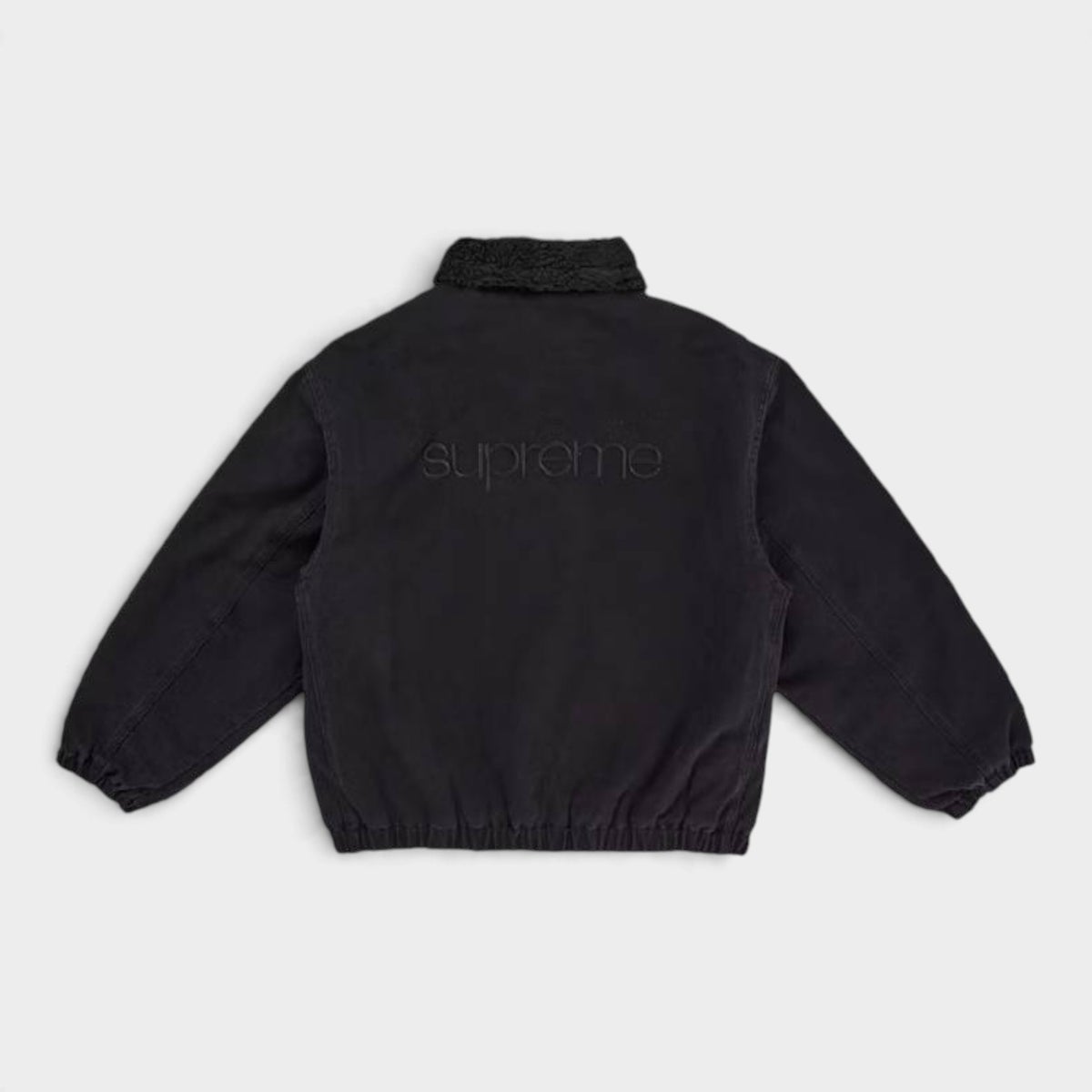 Supreme シュプリーム 2026AW Faux Shearling Lined Bomber Jacket フェイクシアリング ラインド ボンバージャケット ブラック