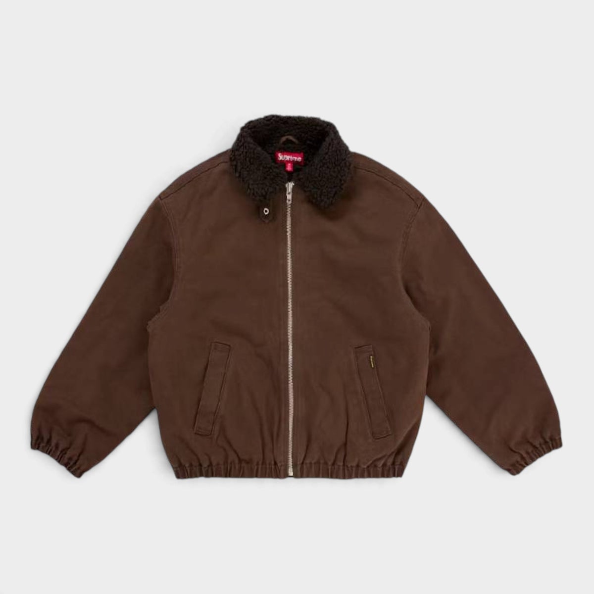  Supreme シュプリーム 2026AW Faux Shearling Lined Bomber Jacket フェイクシアリング ラインド ボンバージャケット ブラウン