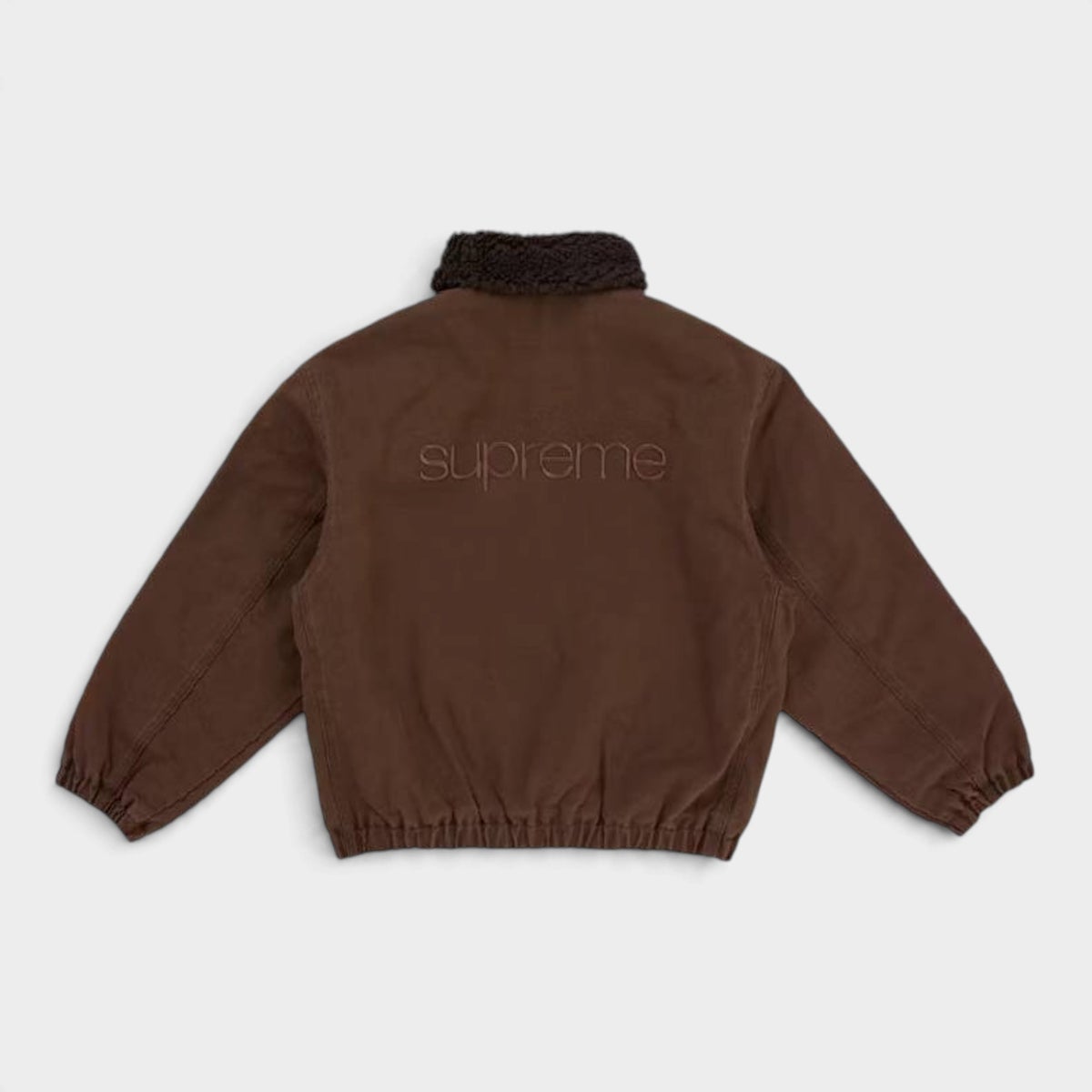  Supreme シュプリーム 2026AW Faux Shearling Lined Bomber Jacket フェイクシアリング ラインド ボンバージャケット ブラウン