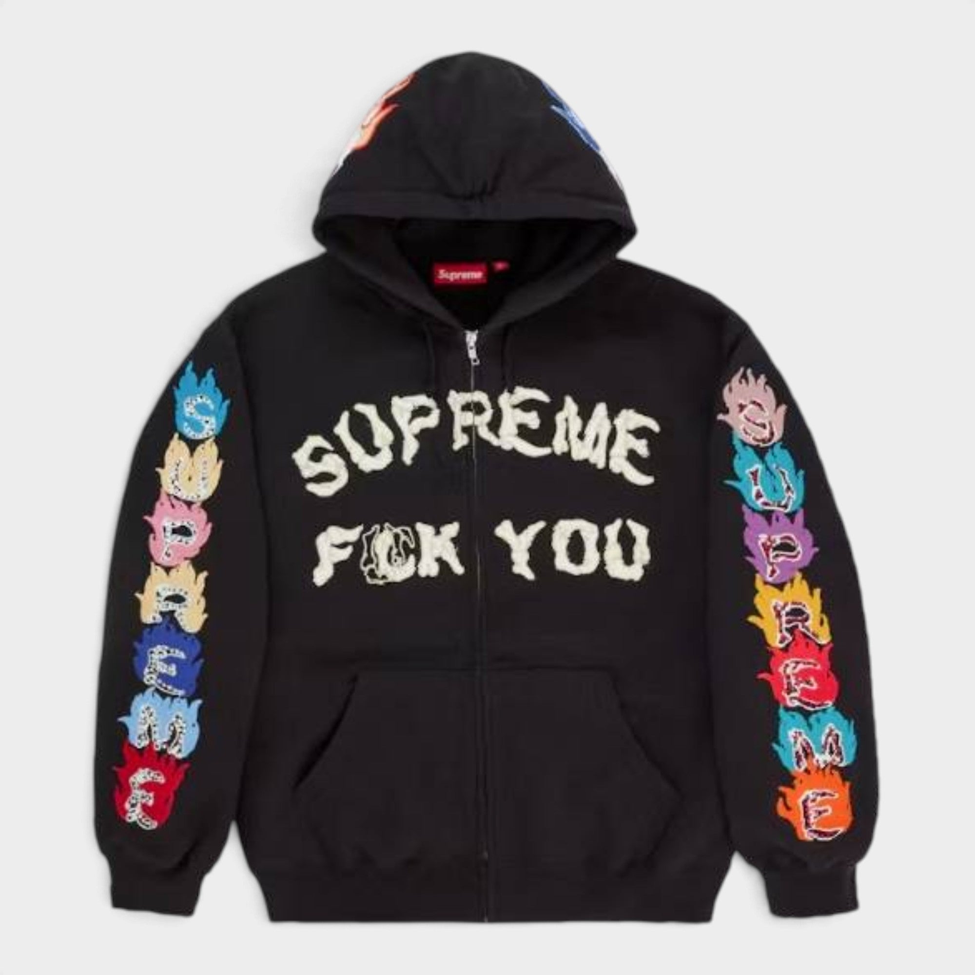 Supreme シュプリーム 2026AW Fuck You Zip Up Hooded Sweatshirt
