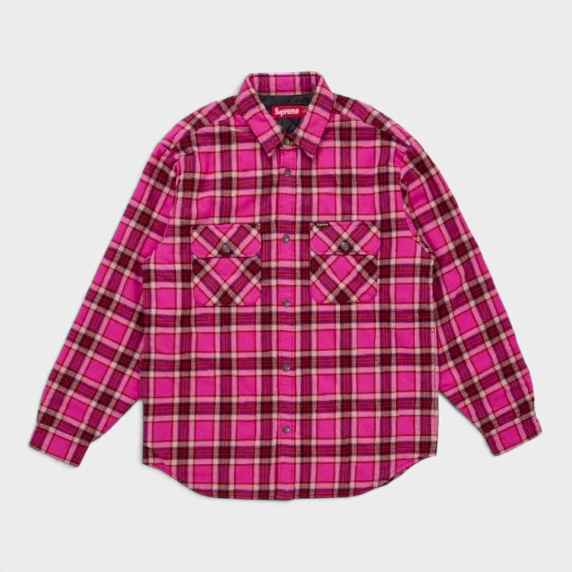 Supreme シュプリーム 2026AW Quilted Lined Flannel Snap Shirt