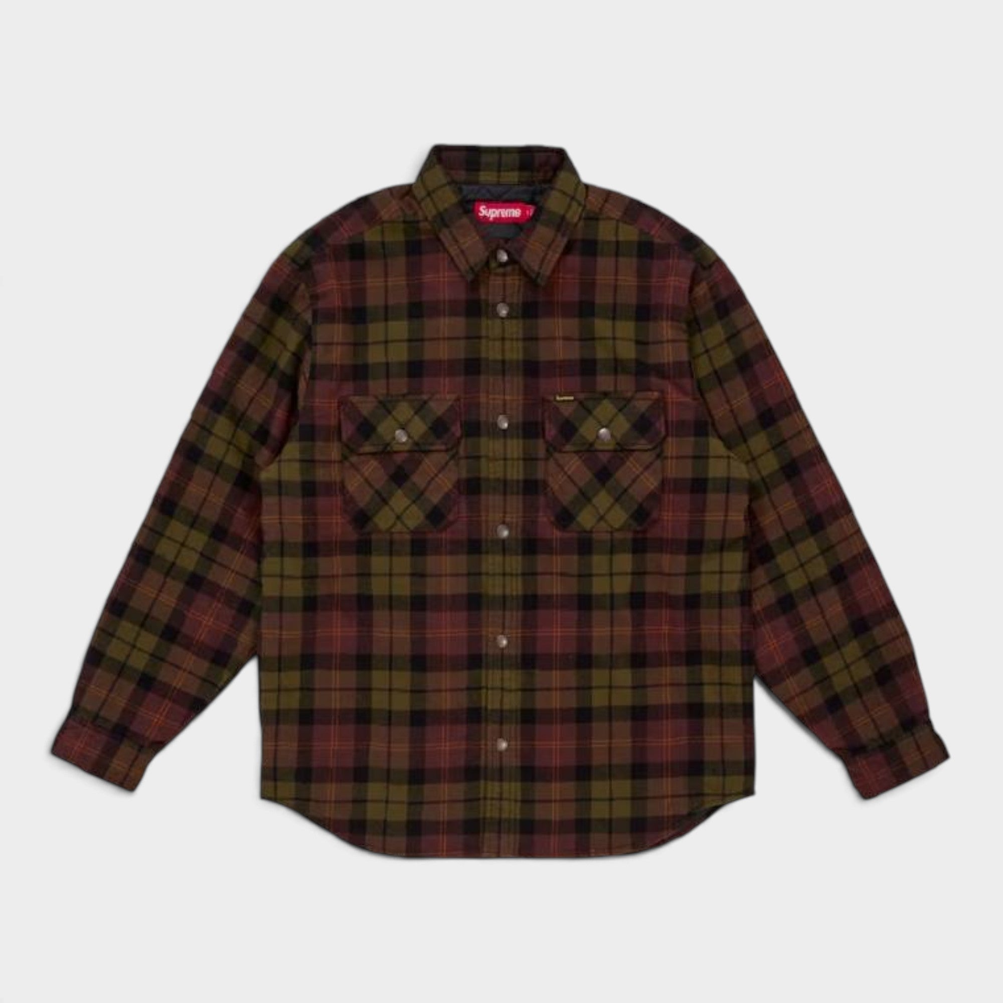 Supreme シュプリーム 2026AW Quilted Lined Flannel Snap Shirt