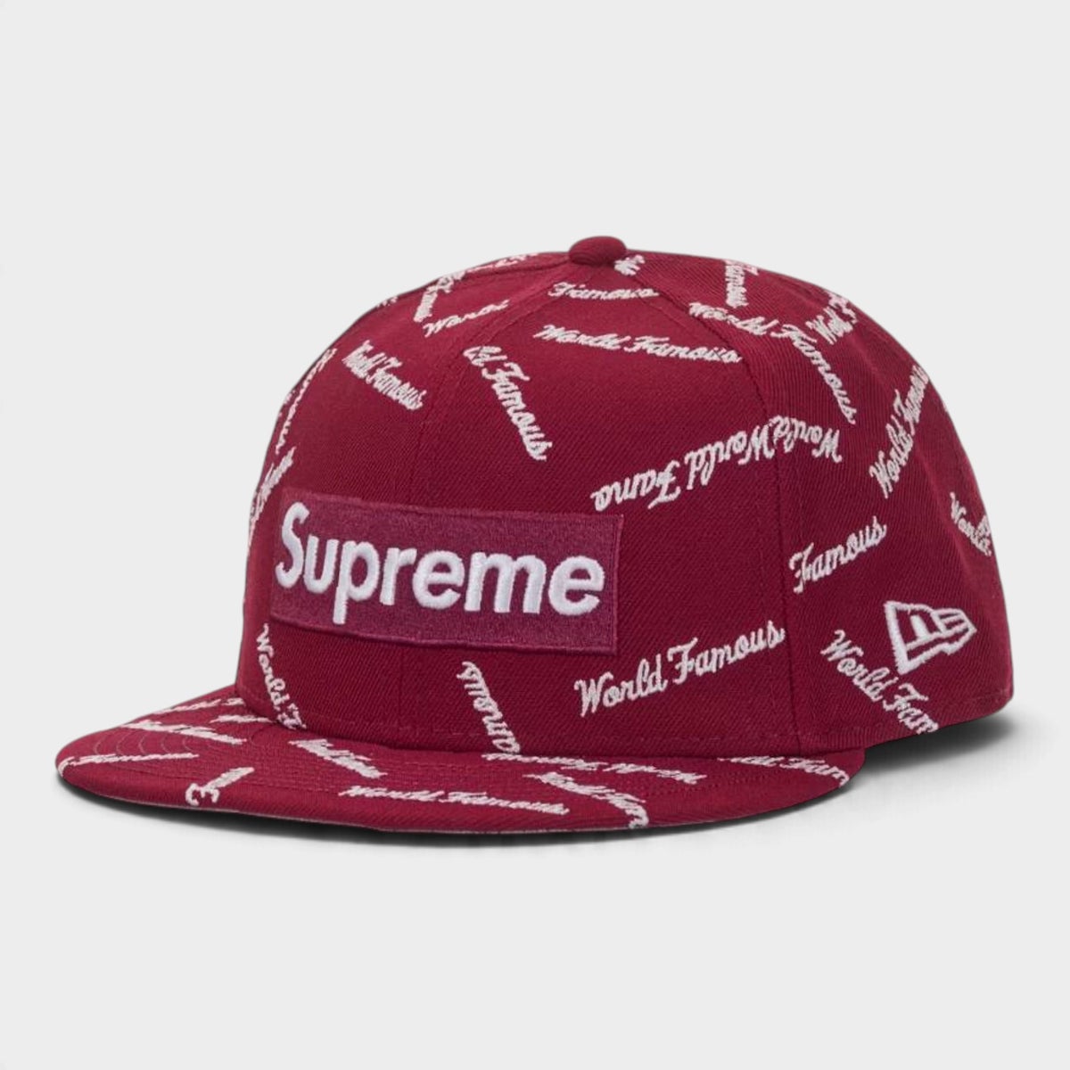 Supreme シュプリーム 2026AW World Famous Box Logo New Era Cap ワールドフェイマス ボックスロゴ ニューエラキャップ カーディナル