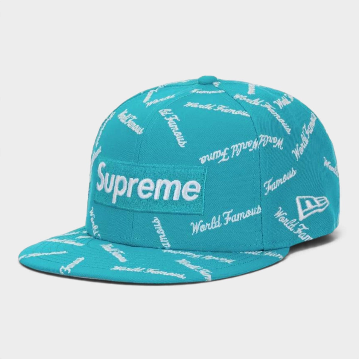 Supreme シュプリーム 2026AW World Famous Box Logo New Era Cap ワールドフェイマス ボックスロゴ ニューエラキャップ ティール