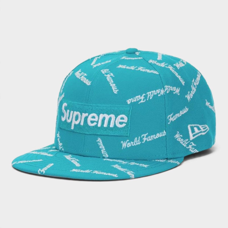 Supreme シュプリーム 2026AW World Famous Box Logo New Era Cap ワールドフェイマス ボックスロゴ ニューエラキャップ ティール
