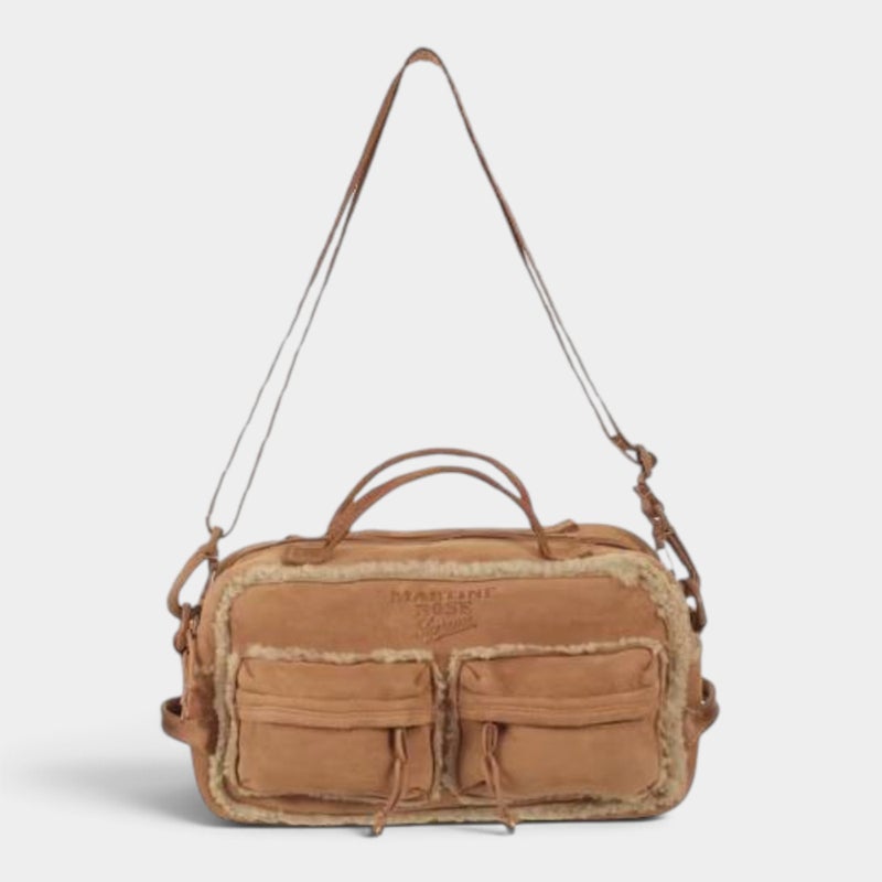 Supreme シュプリーム 2026AW Martine Rose Shearling Mini Duffle Bag マーティンローズ シアリング ミニ ダッフルバッグ タン
