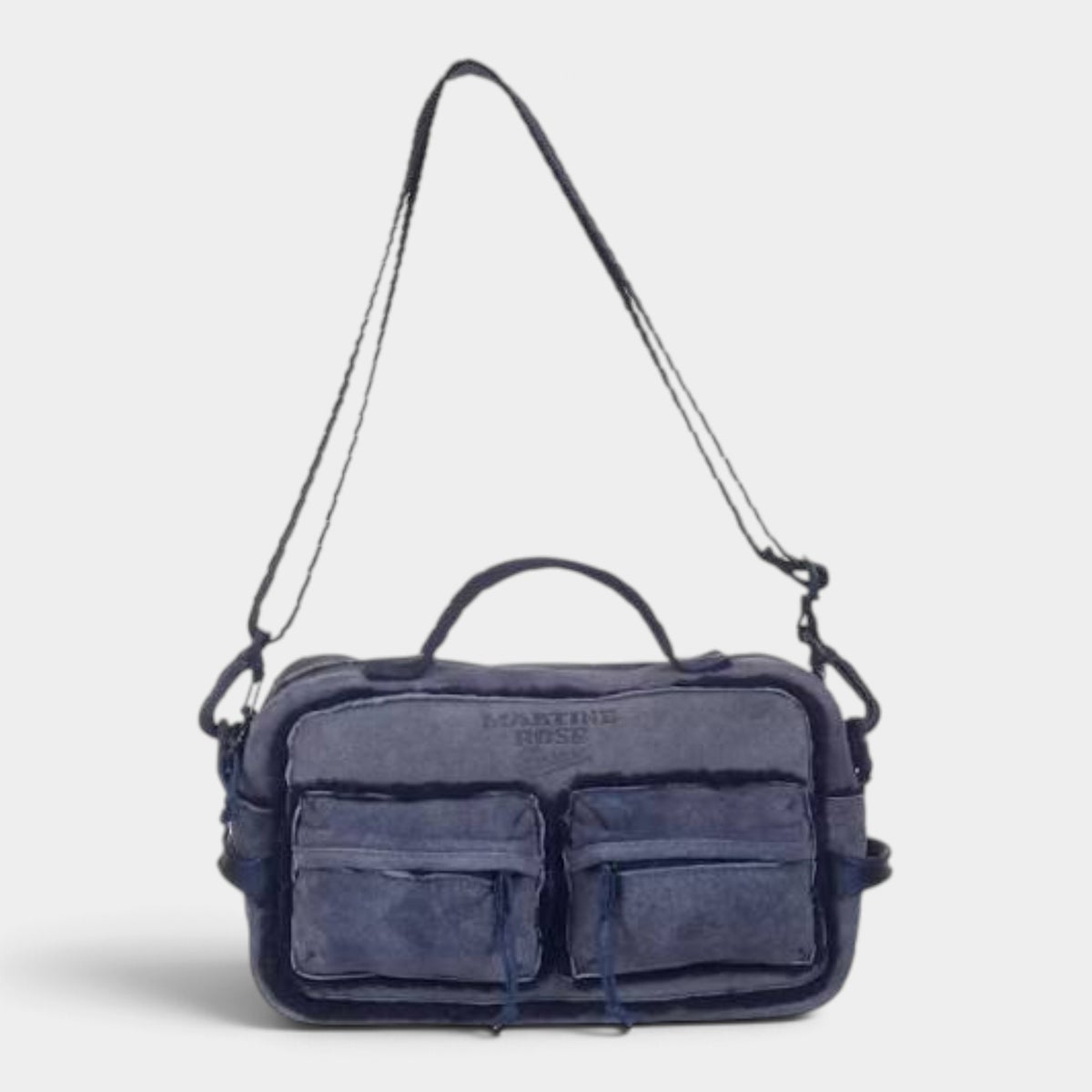 Supreme シュプリーム 2026AW Martine Rose Shearling Mini Duffle Bag マーティンローズ シアリング ミニ ダッフルバッグ ネイビー