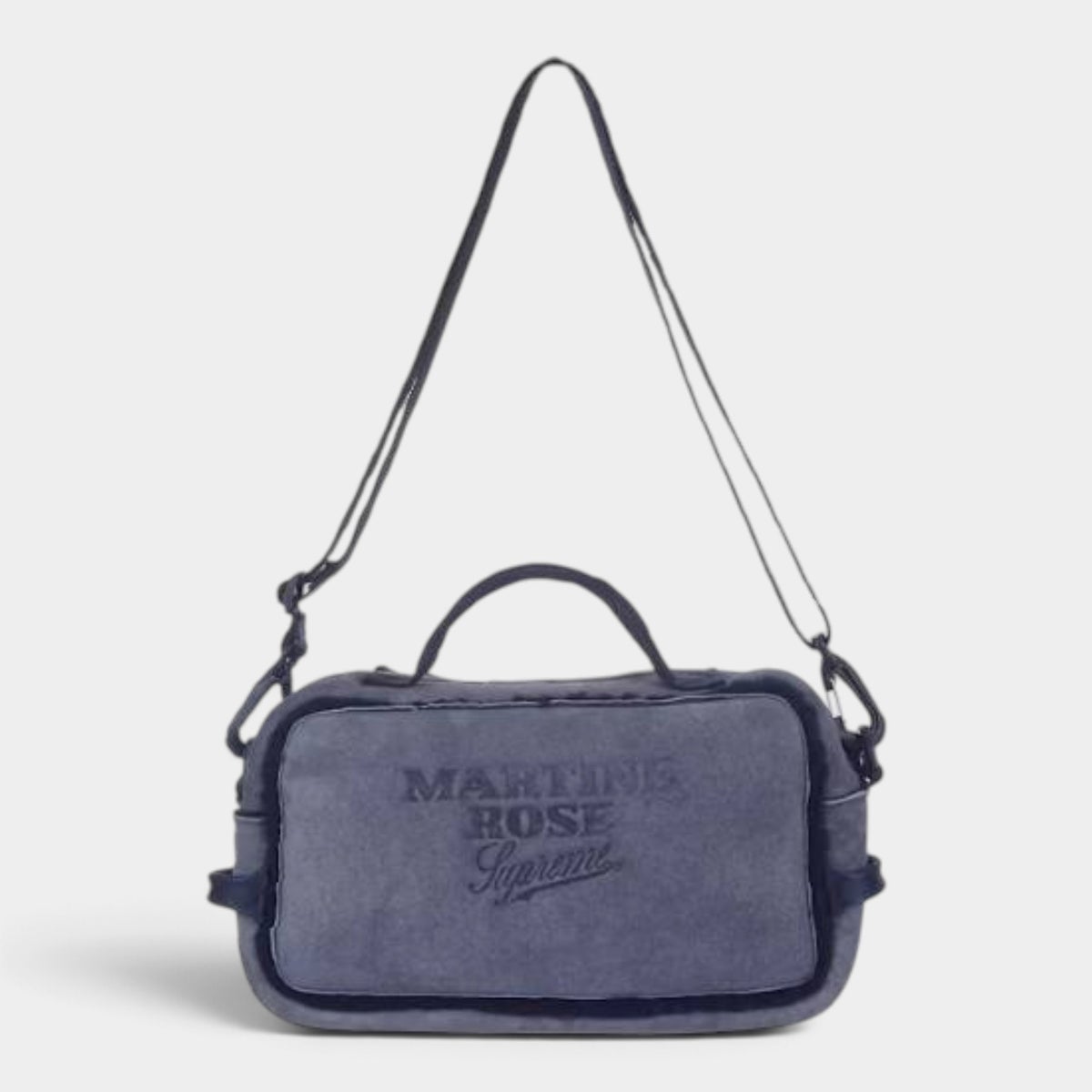 Supreme シュプリーム 2026AW Martine Rose Shearling Mini Duffle Bag マーティンローズ シアリング ミニ ダッフルバッグ ネイビー