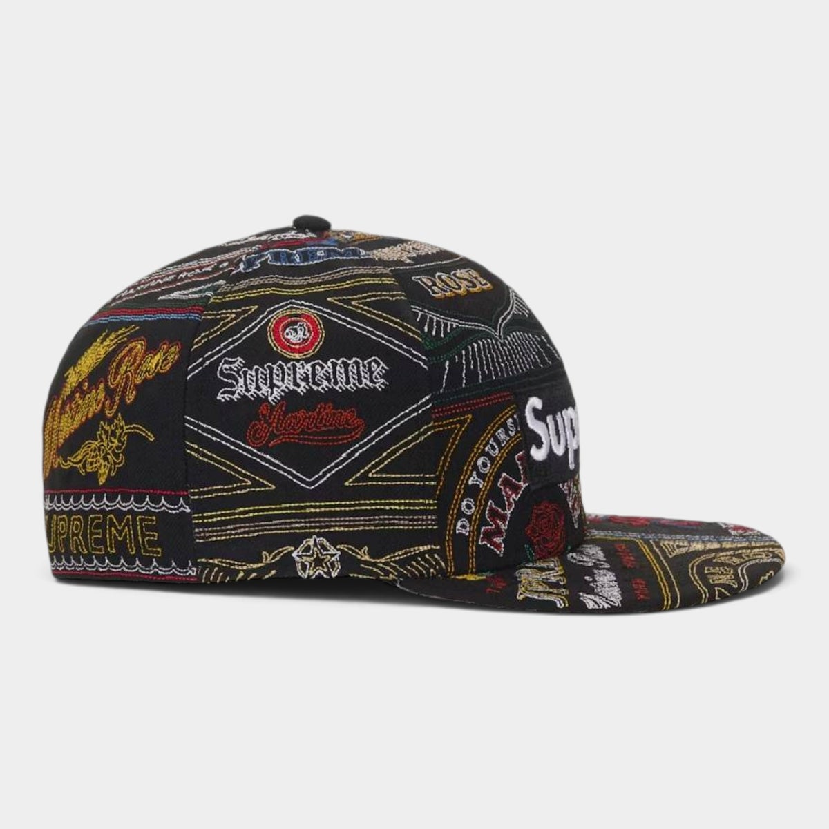 Supreme シュプリーム 2026AW Martine Rose Patchwork Labels Box Logo New Era Cap マーティンローズ パッチワーク ラベル ボックスロゴ ニューエラキャップ　マルチカラー